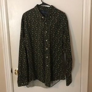 Polo XL Dog Duck Hunting button down